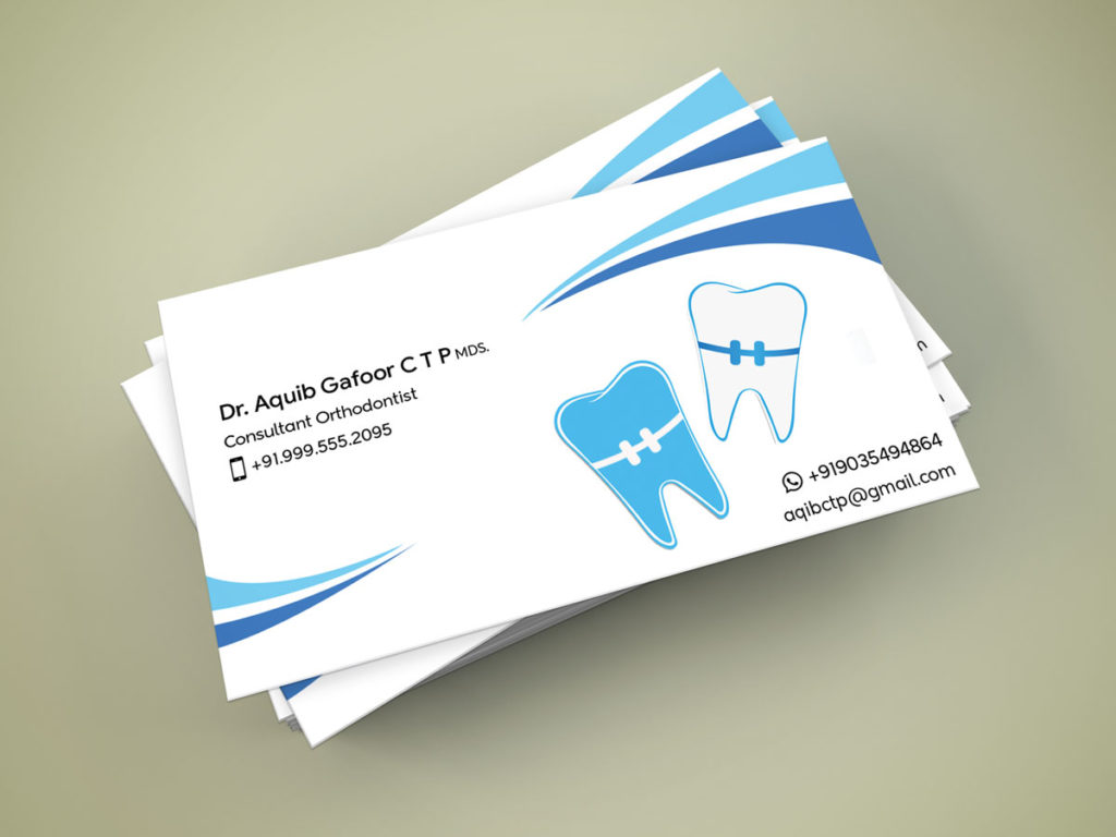 Dental Business Card - One Media